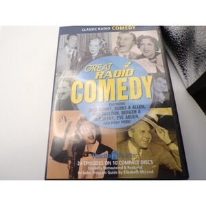 Great‎ Radio Comedy Classic Radio 24 Episodes 10 CDs Digital Remastered Program